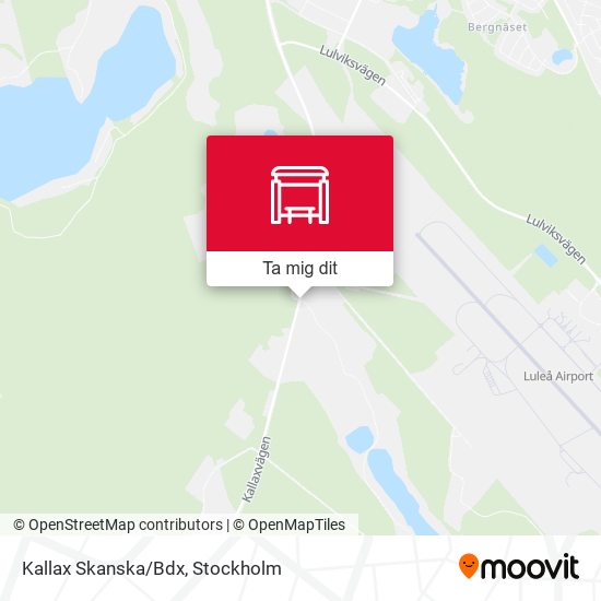 Kallax Skanska/Bdx karta
