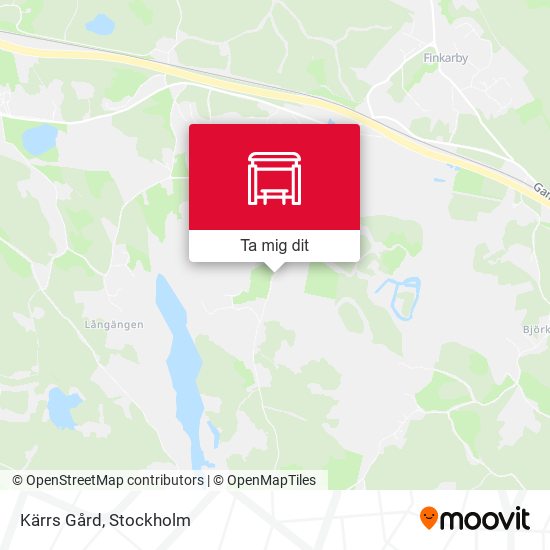 Kärrs Gård karta