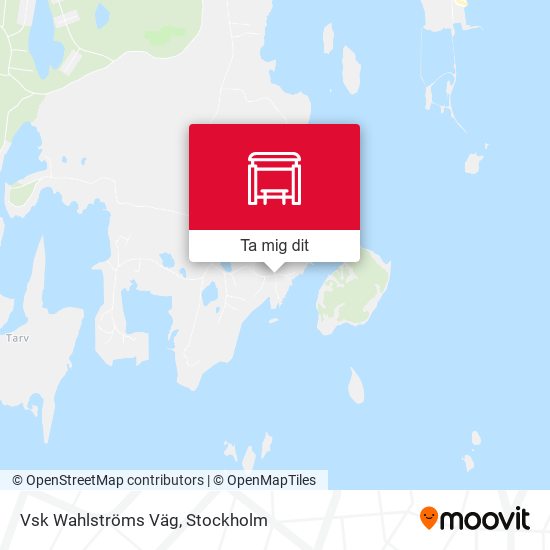 Vsk Wahlströms Väg karta