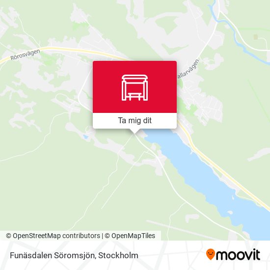 Funäsdalen Söromsjön karta