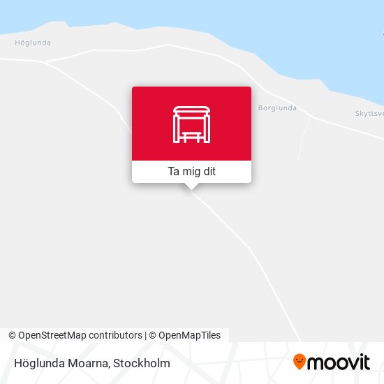 Höglunda Moarna karta