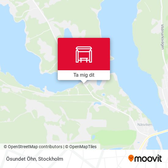 Ösundet Öhn karta