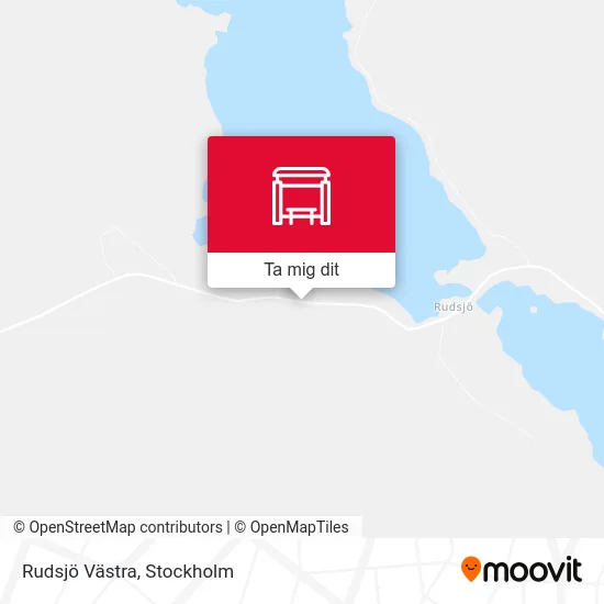 Rudsjö Västra karta