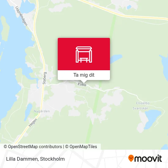 Lilla Dammen karta