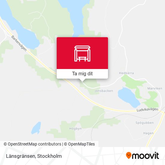 Länsgränsen karta