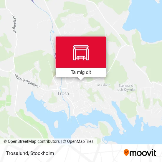 Trosalund karta