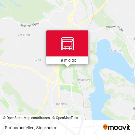 Ströborondellen karta