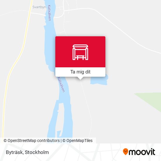 Byträsk karta