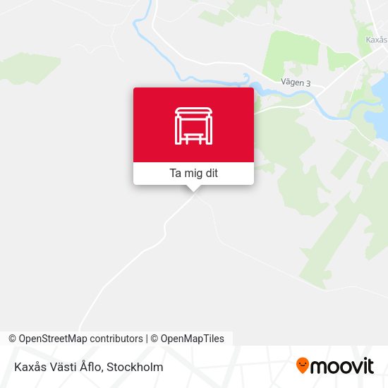 Kaxås Västi Åflo karta