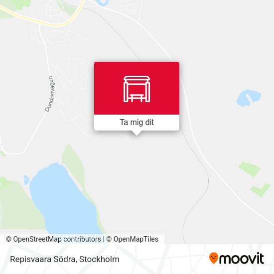 Repisvaara Södra karta