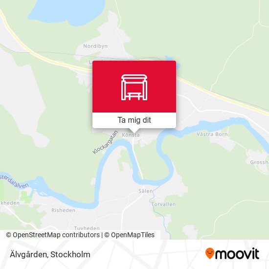 Älvgården karta