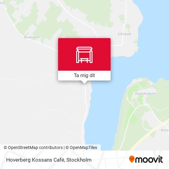 Hoverberg Kossans Café karta