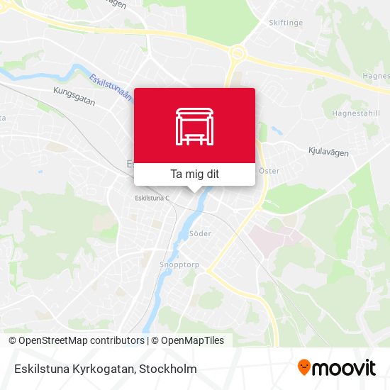 Eskilstuna Kyrkogatan karta