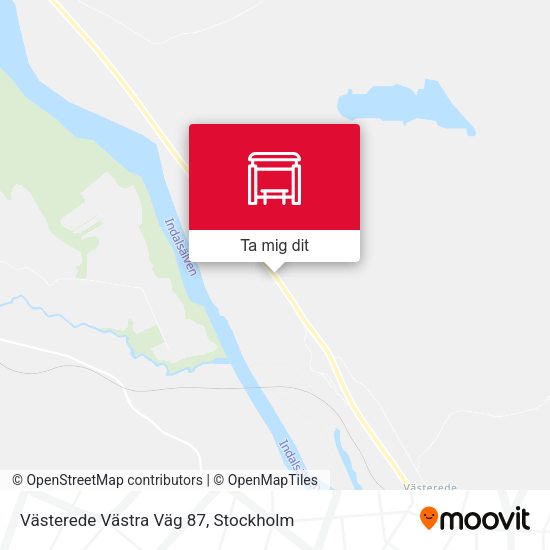Västerede Västra Väg 87 karta