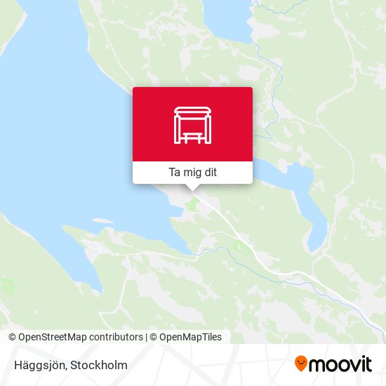 Häggsjön karta