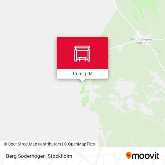 Berg Söderhögen karta