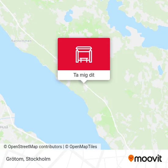 Grötom karta
