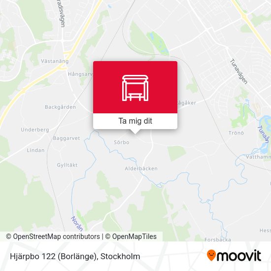 Hjärpbo 122 (Borlänge) karta