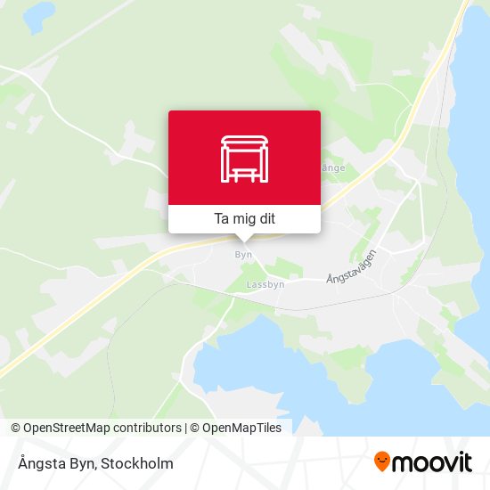 Ångsta Byn karta