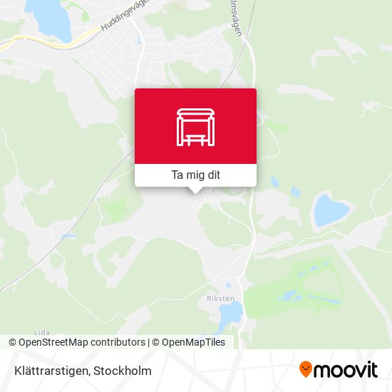Klättrarstigen karta