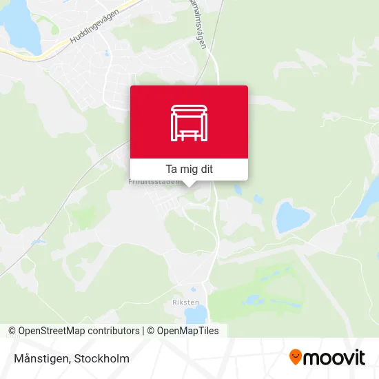 Månstigen karta