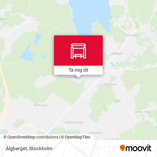 Älgberget karta