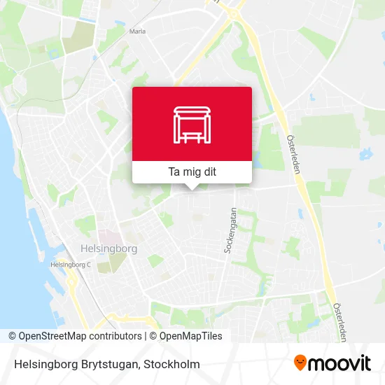 Helsingborg Brytstugan karta