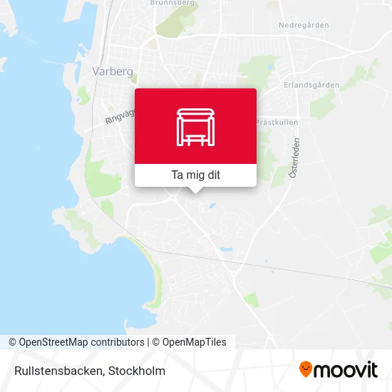 Rullstensbacken karta