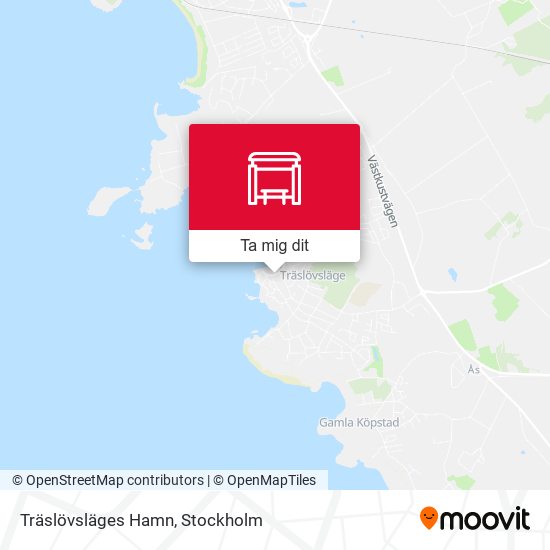 Träslövsläges Hamn karta
