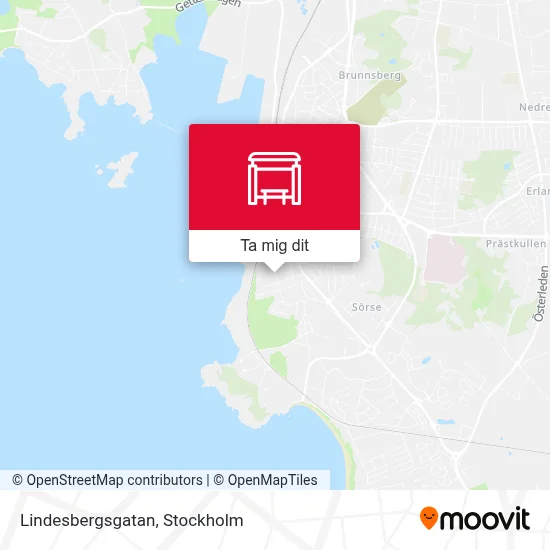 Lindesbergsgatan karta