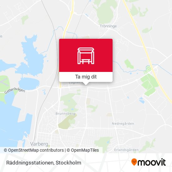 Räddningsstationen karta