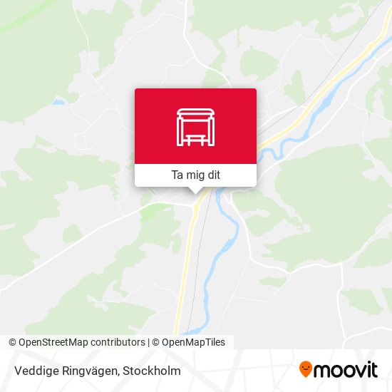Veddige Ringvägen karta