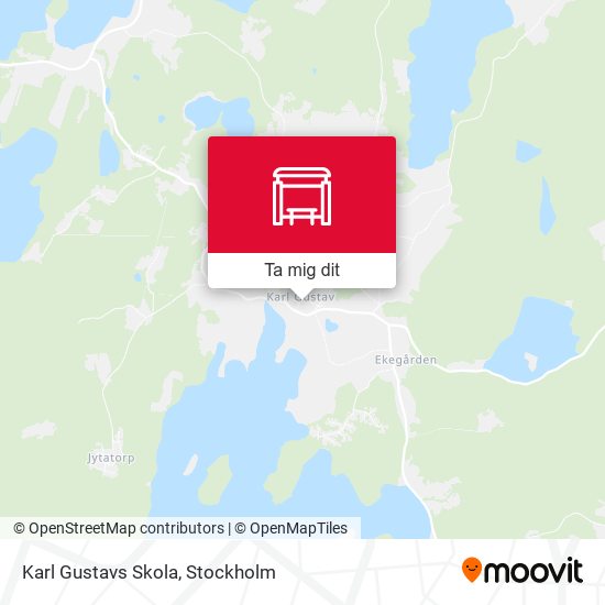 Karl Gustavs Skola karta