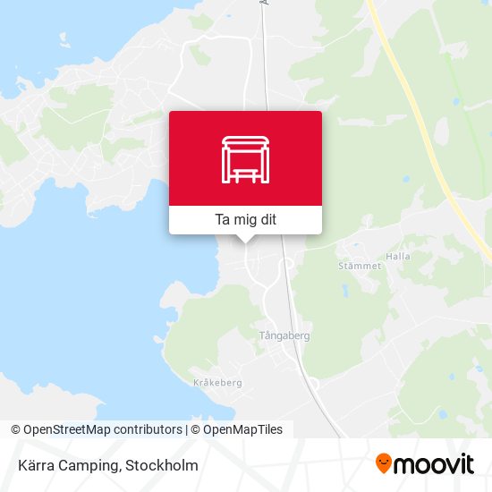 Kärra Camping karta
