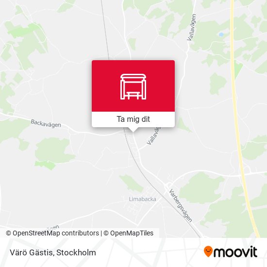 Värö Gästis karta