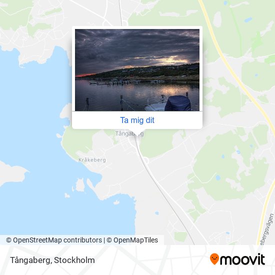 Tångaberg karta