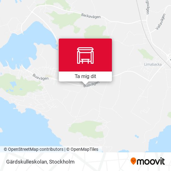Gärdskulleskolan karta