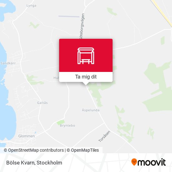 Bölse Kvarn karta