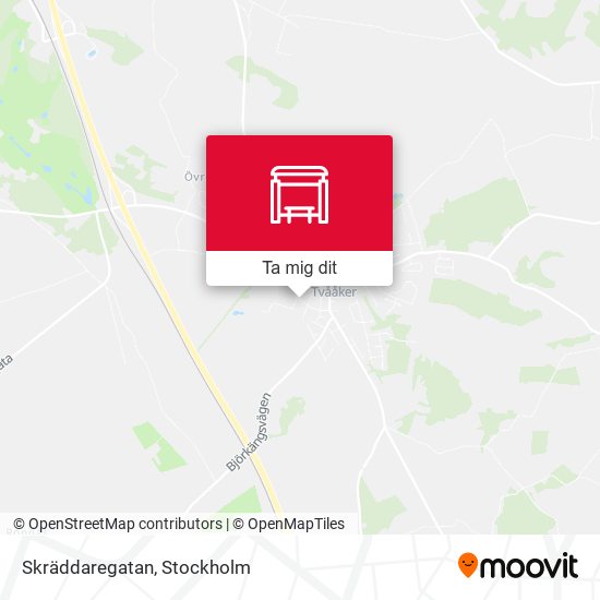 Skräddaregatan karta