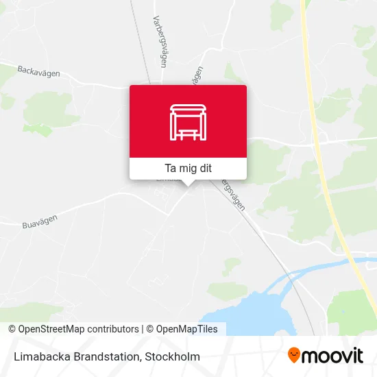 Limabacka Brandstation karta