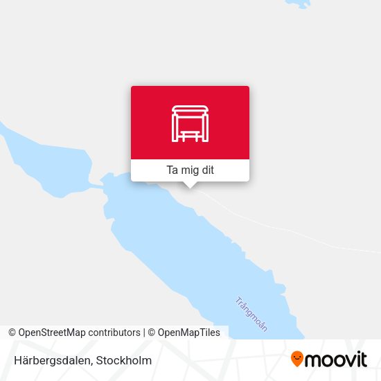 Härbergsdalen karta