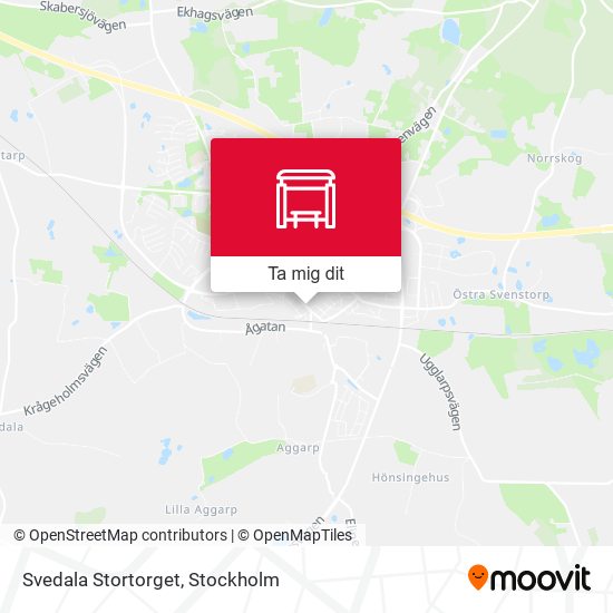 Svedala Stortorget karta