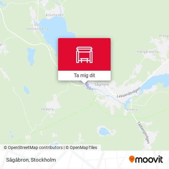 Sågåbron karta