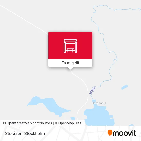 Storåsen karta