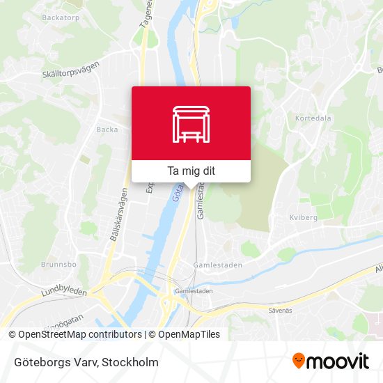 Göteborgs Varv karta