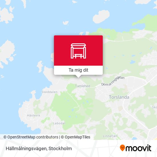 Hällmålningsvägen karta