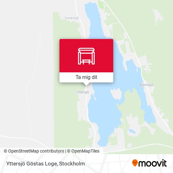 Yttersjö Göstas Loge karta