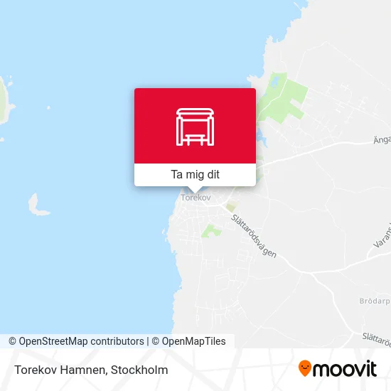 Torekov Hamnen karta