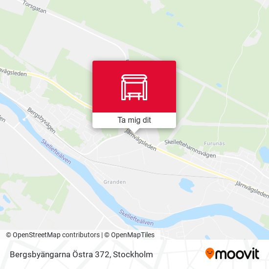 Bergsbyängarna Östra 372 karta