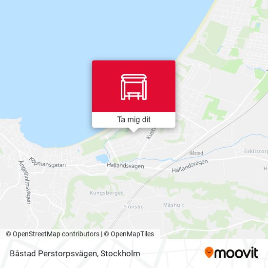 Båstad Perstorpsvägen karta